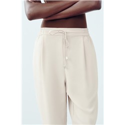 FLOWING CROPPED TROUSERS