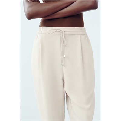 FLOWING CROPPED TROUSERS