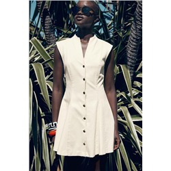 SLEEVELESS MINI DRESS