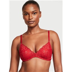 VICTORIA'S SECRET Sexy Tee Wireless Fleur Noir Lace Push-Up Bra