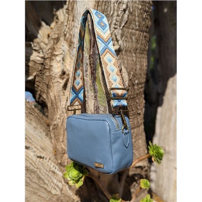 Pelle 21-20 (370) azul - CINTURON BOLSOS (150)-6 (2) АКЦИЯ