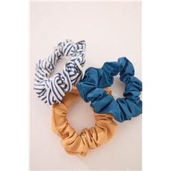 Pack mini scrunchies multicolor