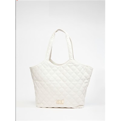 Bolso shopper Claudia - Marfil
