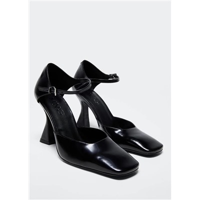 Zapato piel tacón -  Mujer | MANGO OUTLET Melilla