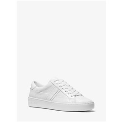 MICHAEL MICHAEL KORS Irving Crocodile Embossed Leather Sneaker