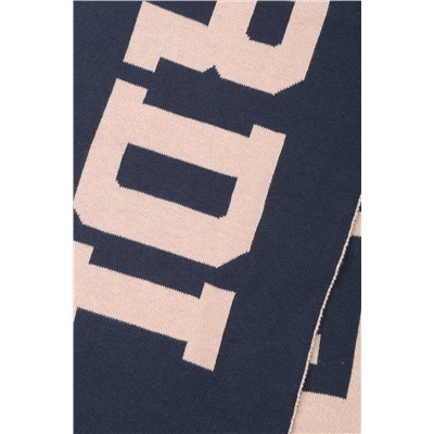 Gorro y bufanda Dechaa Azul marino