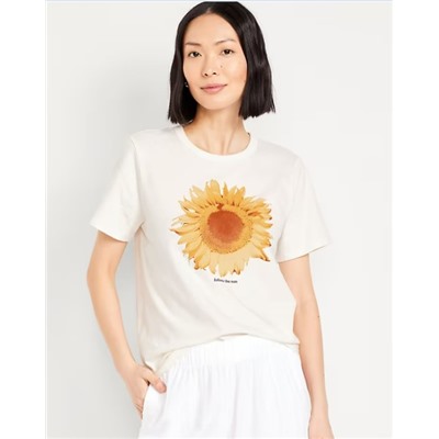 EveryWear Crew-Neck Graphic T-Shirt