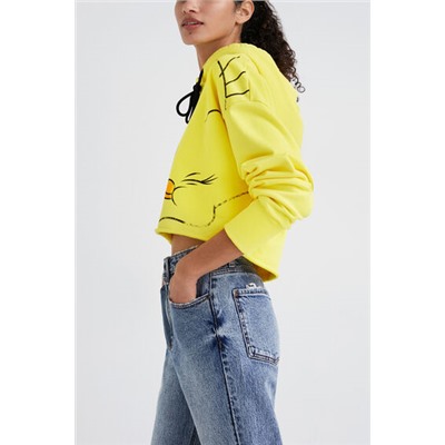 Sudadera cropped Piolín