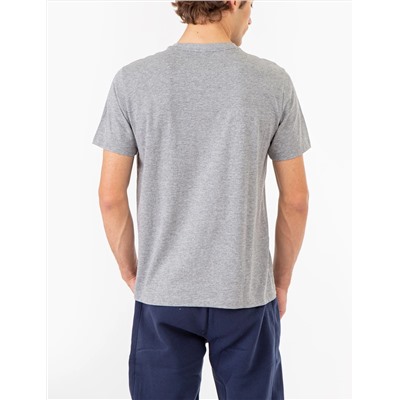 EMBOSSED SIGNATURE STRIPE JERSEY T-SHIRT