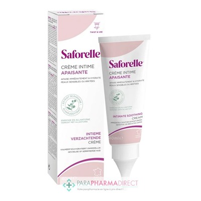 Saforelle Crème Intime Apaisante 40ml
