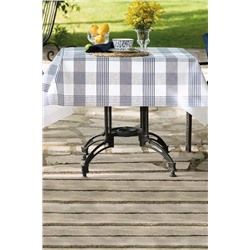 Majori Pvc Masa Örtüsü - İndigo - 140x140 cm