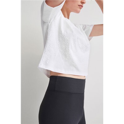 Camiseta sport flocado