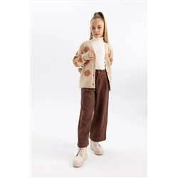 Defacto Kız Çocuk Wide Leg Oval Paça Pantolon A4870A823WN