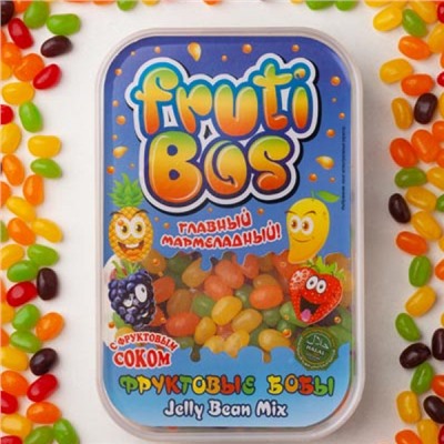 Жев. мармелад Frutibos 250 г "Фруктовые Бобы" 1/12, шт