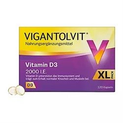 Vigantolvit 2000 I.E. Weichkapseln, 120 St