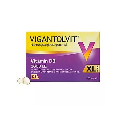 Vigantolvit 2000 I.E. Weichkapseln, 120 St