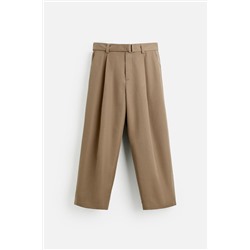 PANTALÓN PLIEGUES CINTURÓN