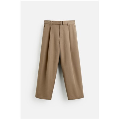 PANTALÓN PLIEGUES CINTURÓN