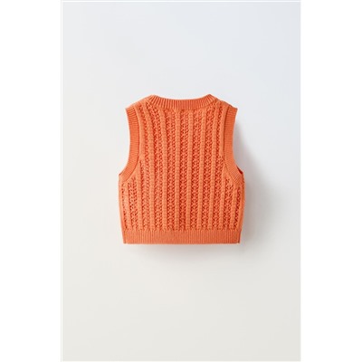 CROCHET KNIT TOP