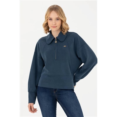 Kadın Lacivert Sweatshirt