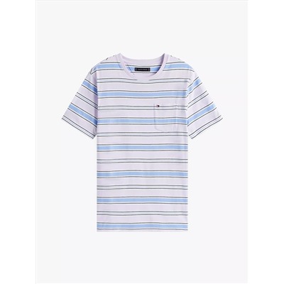 Everyday Stripe Pocket T-Shirt