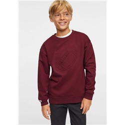 Sudadera estampado relieve -  Niño | MANGO OUTLET España