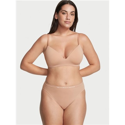 Seamless High-Leg Brief Panty