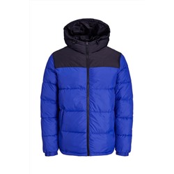Anorak con capucha Azul eléctrico