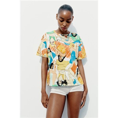 POCAS UNIDADES CAMISETA ESTAMPADA