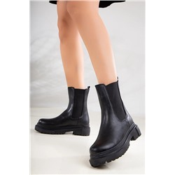 Daxtors D1850 Kadın Yanı Lastikli Ortopedik Bot & Bootie 22KDaF100000002