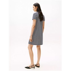 Stripe Polo Dress