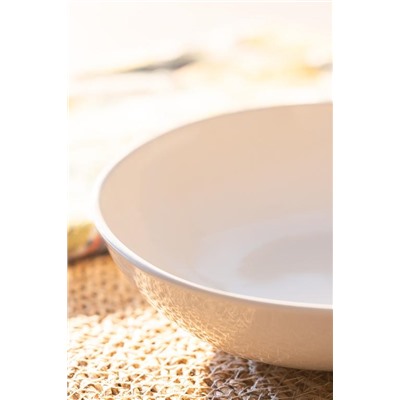 Souci Yemek Tabağı - Krem - 22 cm