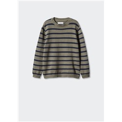 Jersey punto rayas -  Niño | MANGO OUTLET España