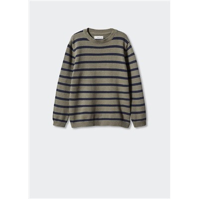 Jersey punto rayas -  Niño | MANGO OUTLET España