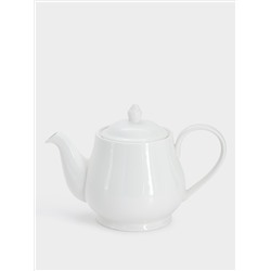 Чайник заварочный, 1 л, фарфор P, белый, White Basics