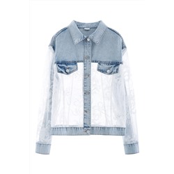 Chaqueta Azul y blanco