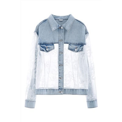 Chaqueta Azul y blanco