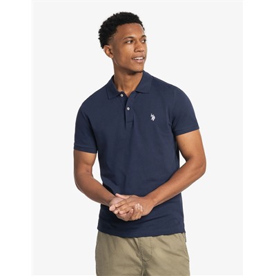 SLIM FIT SOLID PIQUE POLO SHIRT