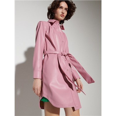 Kleid Aus Kunstleder