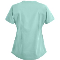Butter-Soft Scrubs by UA™ Contrast Binding V-Neck Top