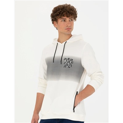 Ekru Regular Fit Sweatshirt