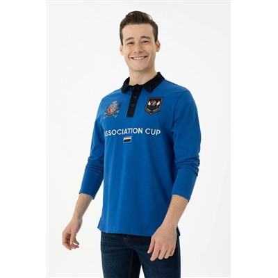 Erkek Saks Sweatshirt
