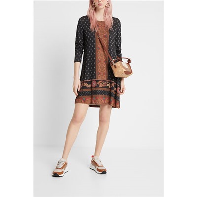 Vestido boho cerrado