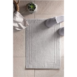Serline %100 Pamuk Ayak Havlusu - Açık Gri - 50x70 cm
