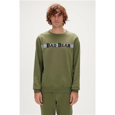 Bad Bear, Reflect Bear Crewneck Erkek Sweatshirt