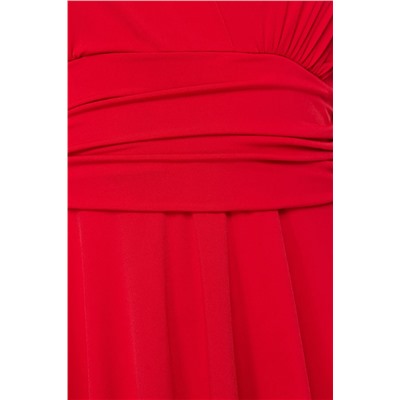 Kırmızı Kruvaze Mini Örme Elbise TBBSS24AH00174