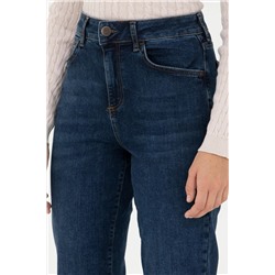 Kadın Koyu Mavi Jean Pantolon