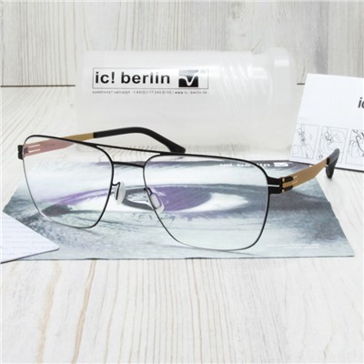 IB00017 - Оправа ic!Berlin Sandro K. sun gold + футляр