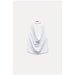T-SHIRT WITH CUT-OUT BACK