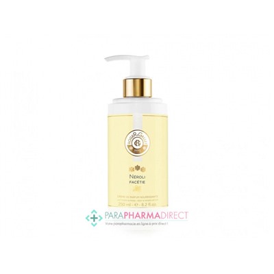 Roger & Gallet Néroli Facétie Crème de Parfum Nourrissante Corps et Mains 250ml